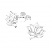 Cercei din argint Floare Lotus DiAmanti DIA36685